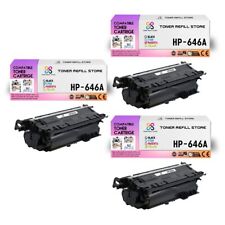 3Pk TRS 646A C Y M Compatible for HP LaserJet CM4540MFP Toner Cartridge picture