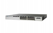 Cisco WS-C3850-24P-L Catalyst 3850 24-Ports PoE+ Ethernet Switch 1 Year Warranty picture