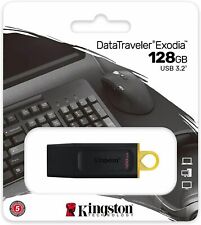 Kingston 128GB DataTraveler Exodia USB 3.2 Flash Drive Thumb/Pen/Jump/USB Stick picture