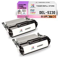 2Pk TRS 3306991 Black Compatible for DELL 5230N 5350DN Toner Cartridge picture