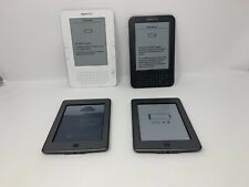 Lot of 4 Kindle eReaders Various Models UNTESTED picture