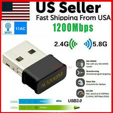 Wireless Lan USB PC WiFi Adapter Network 802.11AC 1200Mbps Dual Band 2.4G / 5G picture