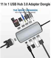 USB C Hub, MacBook Adapter Dongle Multiport, USB3.0, 4K HDMI, SD/TF Card Reader picture