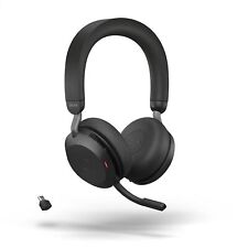 Jabra Evolve2 75 - USB-C UC - Black Wireless Headset / Music Headphones Black picture
