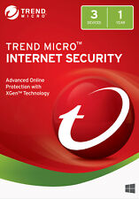 Trend Micro Internet Security 2022 3 PC 1 Year | Full Version / Upgrade | UE EN picture