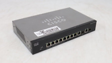 Cisco SG300-10P 10x PoE RJ45 Gigabit Switch SRW2008P-K9 V02 No Power Adapter picture