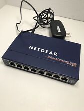 Netgear ProSAFE 8-Port Gigabit Ethernet Switch GS108v3 w Power Cable picture