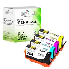 4 Pack for HP #934 #935XL Ink Cartridges for HP Officejet 6812 6815 picture