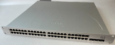 Cisco Meraki MS320-48FP-HW Switch *UNCLAIMED* w/ power supply  NICE picture