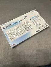 Datel Keyboard Wireless Azerty Gaming PC PS3 Wii Compact Thin 19 8/12ft picture