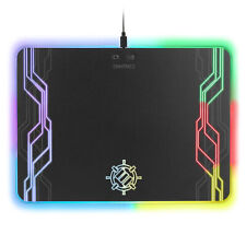 ENHANCE Large Hard Surface LED Gaming Mouse Pad - 7 RGB Light Up Modes picture