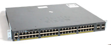 Cisco Catalyst 2960X 48 Port PoE+ SFP Network Switch WS-C2960X-48LPS-L OS 15.2 picture