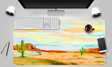 3D Desert Cactus 134 Non-slip Office Desk Mouse Mat Large Keyboard Pad Game picture