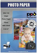 PPD Inkjet Glossy Photo Paper Legal 8.5x14