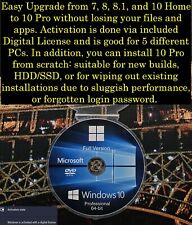 Windows 10 Pro 64-bit DVD Upgrade from 7/8/8.1, 10 Home or Clean install picture