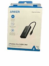 Anker Premium 4-In-1 USB-C Hub A8321HA1-1 Black picture