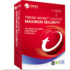 Trend Micro Maximum Security 2024 - 1 Year - 2 Devices (PC, MAC, Android, IOS) picture