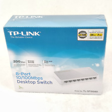 tp-link tl-sf1008d 10/100mbps 8-port desktop switch ethernet network rj45 port s picture
