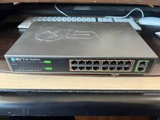 BV Tech POE-SW1602A 16 PoE + Ports w/ 2 Gigabit Ethernet Uplink (Works) picture