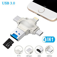 USB 3.0 Micro TF Card Reader Adapter Flash Drive Type-C OTG For iPhone Android picture