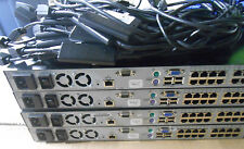 DELL POWEREDGE 2161DS-2 16 PORT SWITCH W/6 USB SIPs,  (6 available) picture