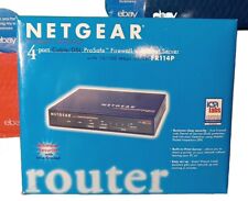🆕️❗️🛜 Netgear FR114P 100 Mbps 4-Port 10/100 Wireless Router (FR114PNA)🆓️📦 picture