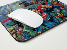 Justice League Pad | Home Office Mouse pad |Superman | Comic Book Mouse Pad picture