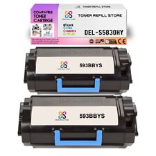 2Pk TRS S5830 Black High Yield Compatible for DELL S5830 Toner Cartridge picture