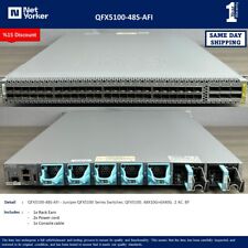 Juniper QFX5100-48S-AFI 48x SFP+/SFP 6x QSFP QFX5100 Layer 3 - Same Day Shipping picture