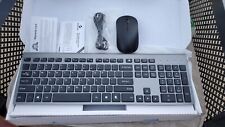 NEW Wireless Keyboard / Mouse Combo, JOYACCESS Cordless Ergonomic 2.4G /Windows picture