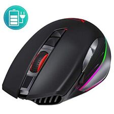 PICTEK Wireless Mouse 2.4 GHz USB Receiver 10000 DPI 8 Programmable Buttons RGB picture