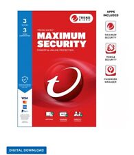 Trend Micro Maximum Security 3 Device 3 Year- Email Delivery picture