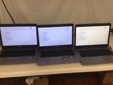 (lot of 3)Elitebook 840 G3 -Intel Core i5 -180GB SSD -8GB RAM -no os -no charger picture