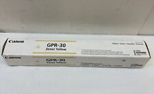 Canon GPR-30 Yellow Original Toner Cartridge  Brand New Sealed Genuine picture