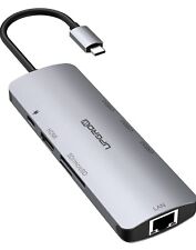 UpGrow  8-in-1 USB-C Data Hub - Gray  picture