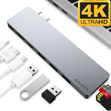 Aluminum USB Type-C Hub 4K HDMI SD/TF Card Reader USB 3 for Macbook Pro/ Air M1 picture