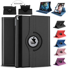 For iPad 10.2'' 9th 8th 7th Generation Case PU Leather Cover Stand 360 Rotating picture