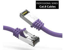 Cat.8 S/FTP (SSTP) Cat8 Ethernet Network Cable 1ft, 2ft, 3ft, 5ft, 7ft 10ft lot  picture