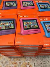 NEW Amazon Fire 7 Kids Edition Tablet 16GB - Blue Pink Purple - COLORS picture