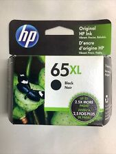 GENUINE HP 65XL High-Yield Black Ink Cartridge - Exp 1/2023 - NEW SEALED BOX picture
