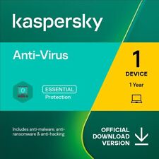 Kaspersky Anti-Virus 2022 - 1 Year 1 PC - US, Canada, South America, & Caribbean picture