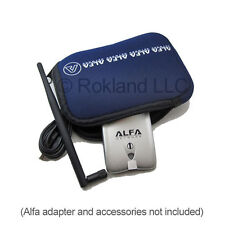 Alfa U-Bag blue soft neoprene carry case/holder for WiFi adapters digital camera picture