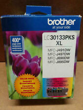 Genuine Brother LC-3013 XL Color Ink Cartridges-for MFC-J491DW J497DW-OEM-3PK picture