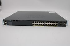 Cisco Catalyst WS-C2960X-24PS-L 24 Port Managed Gigabit Ethernet Network Switch picture