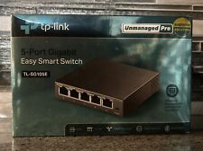 New Sealed TP Link 5 Port Gigabit Desktop Switch TL-SG105E Smart Switch picture