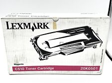 Lexmark C510 Magenta Toner: 20K0502 Open Box Sealed Plastic T632, T634, T640 picture