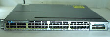 Cisco C3750X WS-C3750X-48T-S 48-Port Gigabit Network Switch with 4 SFP+ Module picture