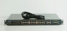 Planet Networking & Communication WGSW-2804P 28G 802.3af PoE Managed Switch k340 picture