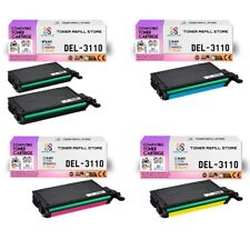 5Pk TRS 3110 BCYM Compatible for Dell 3110 3110CN MFP 3115CN Toner Cartridge picture