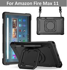 For Amazon Fire Max 11 inch 2023 Case Heavy Duty Shockproof Strap Stand Cover picture